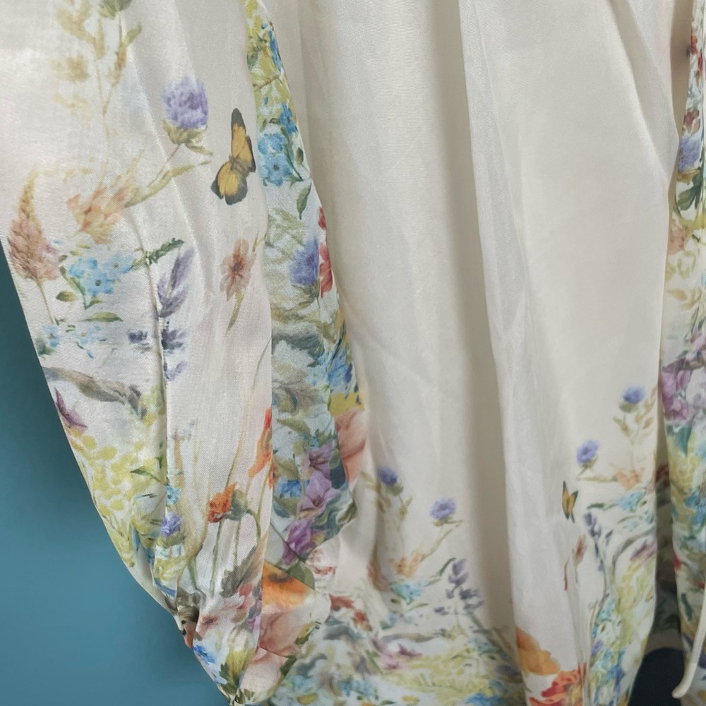 Commense Cream Floral Mini Dress - Picture 3 of 7